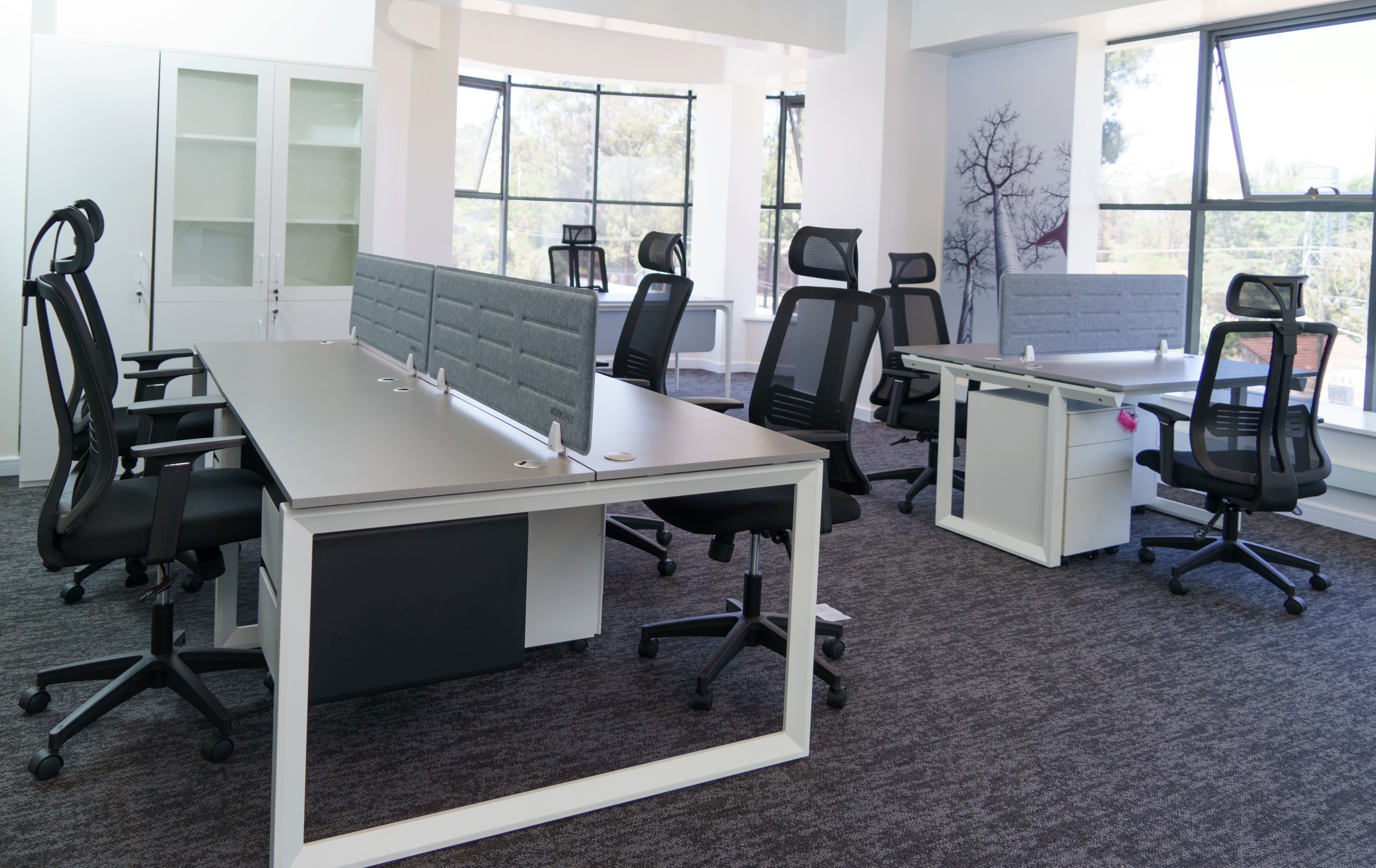 Fully furnished offices