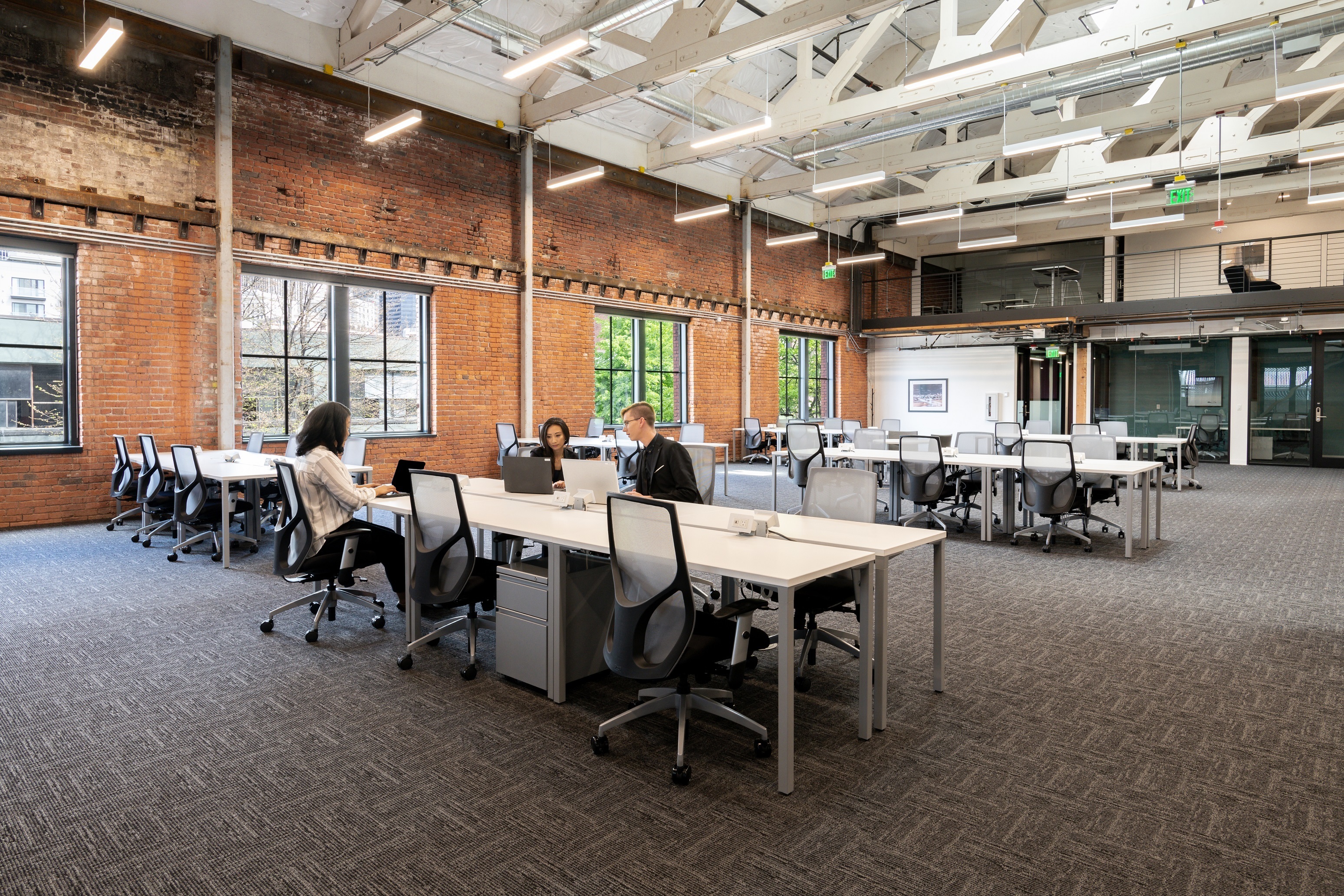 Work, meet and collaborate in a shared office space in Spaces Pioneer Square Work, meet and collaborate in a shared office space in Spaces Pioneer Square