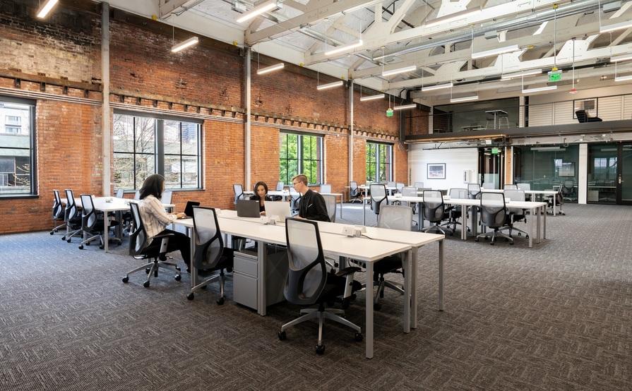 Work, meet and collaborate in a shared office space in Spaces Pioneer Square Work, meet and collaborate in a shared office space in Spaces Pioneer Square
