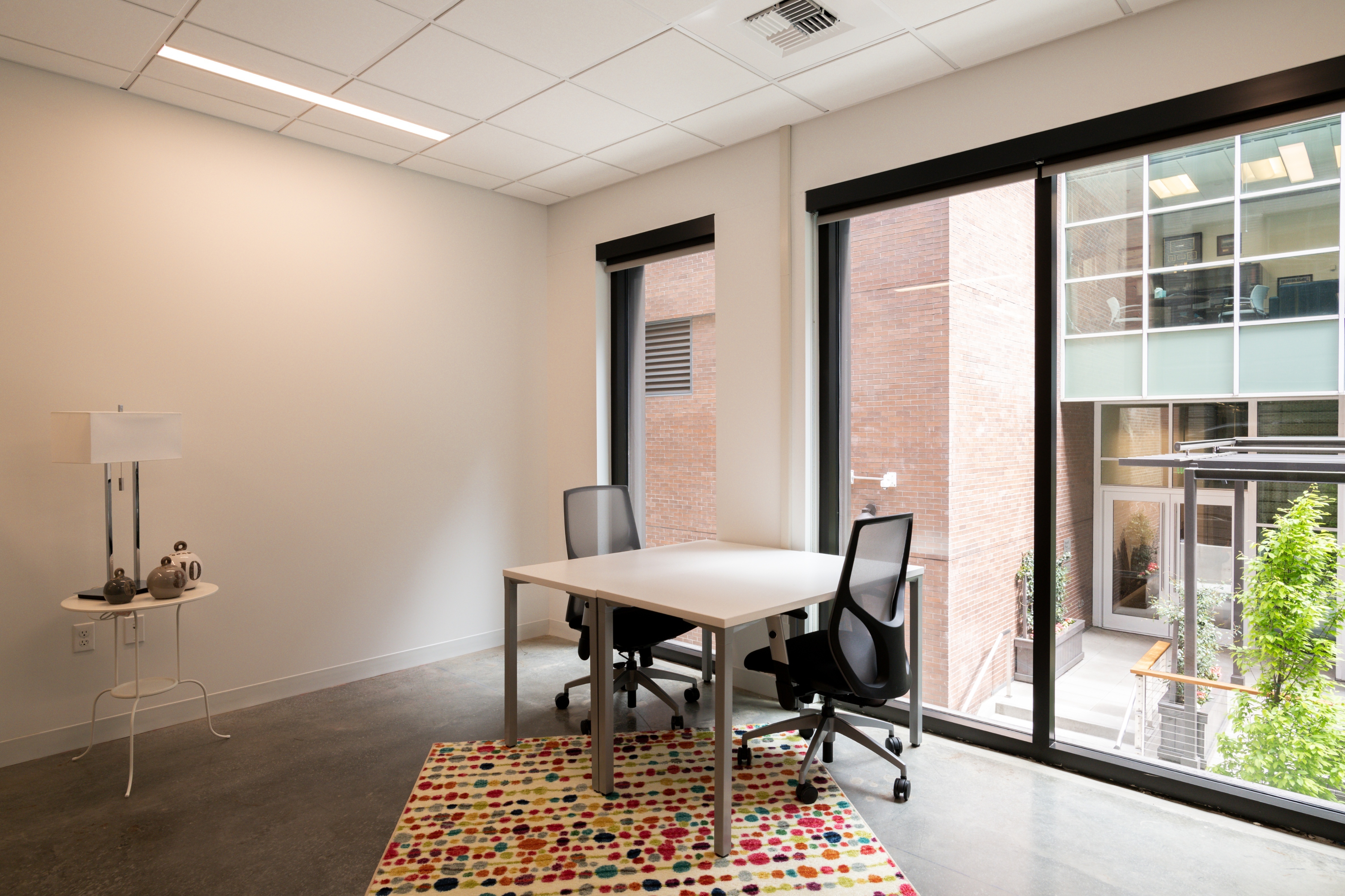 Beautifully designed office space for 3 persons in Spaces Pioneer Square Beautifully designed office space for 3 persons in Spaces Pioneer Square