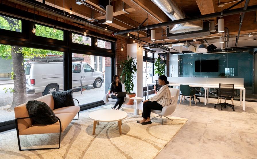 Beautifully designed office space for 3 persons in Spaces Pioneer Square Beautifully designed office space for 3 persons in Spaces Pioneer Square