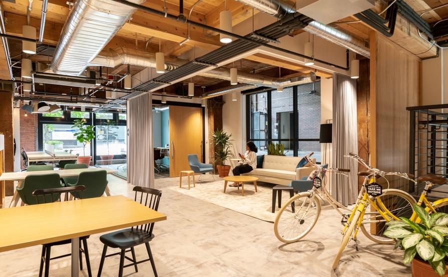 Professional office space in Spaces Pioneer Square on fully flexible terms