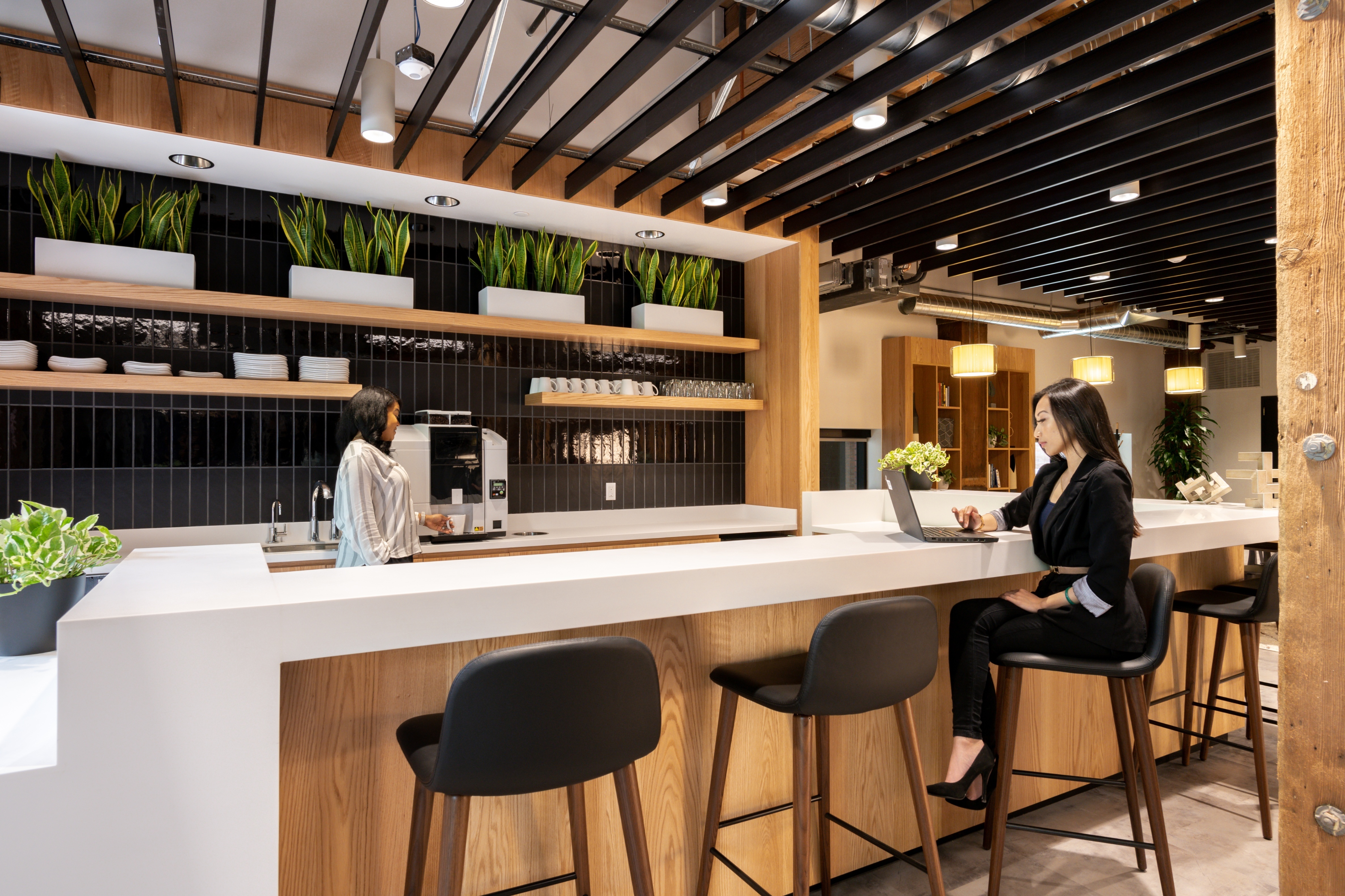 Fully serviced open plan office space for you and your team in Spaces Pioneer Square Fully serviced open plan office space for you and your team in Spaces Pioneer Square