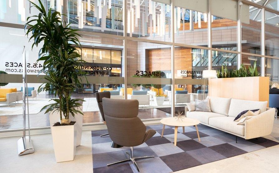 Find office space in Spaces Trade and Tryon for 5 persons with everything taken care of Find office space in Spaces Trade and Tryon for 5 persons with everything taken care of