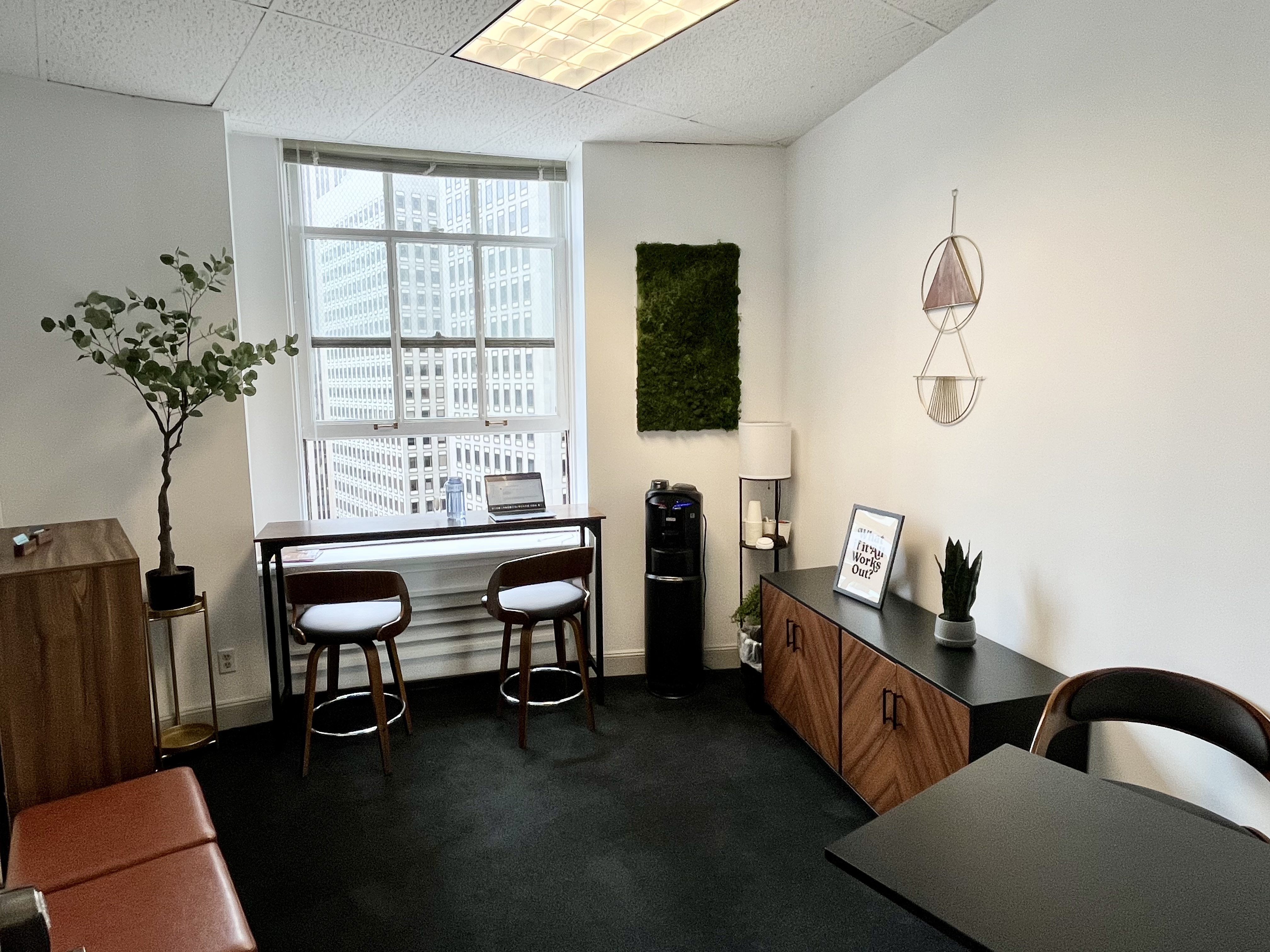 Downtown Workspace with City Views