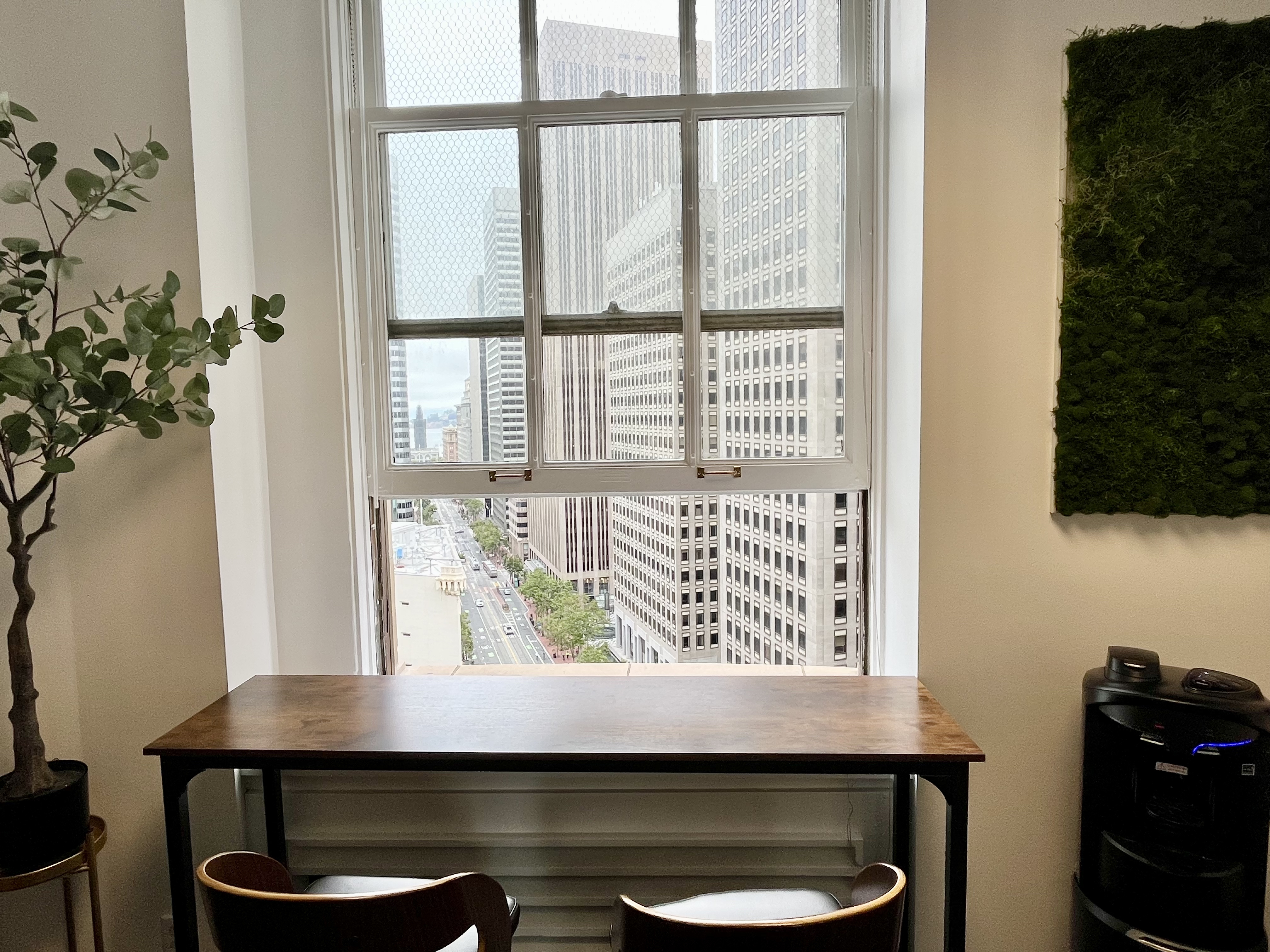Downtown Workspace with City Views
