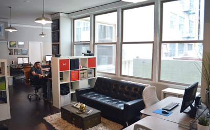 Dedicated Desks in Market Street Office Dedicated Desks in Market Street Office