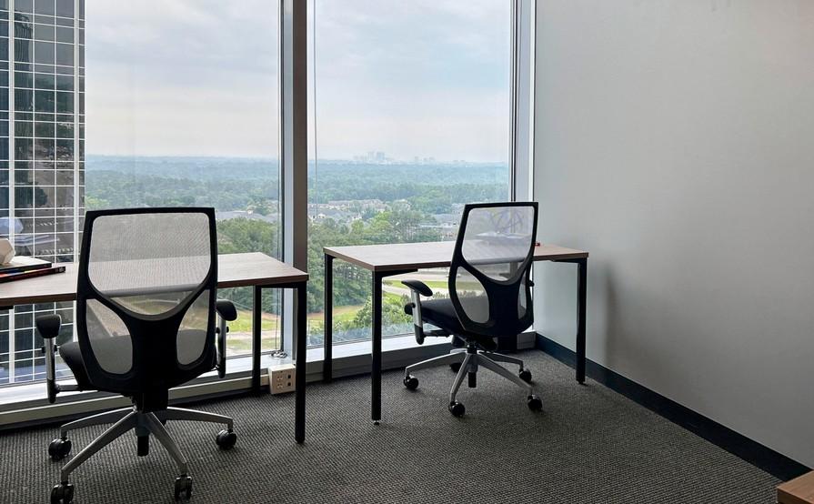 Access professional office space in North Hills Tower II