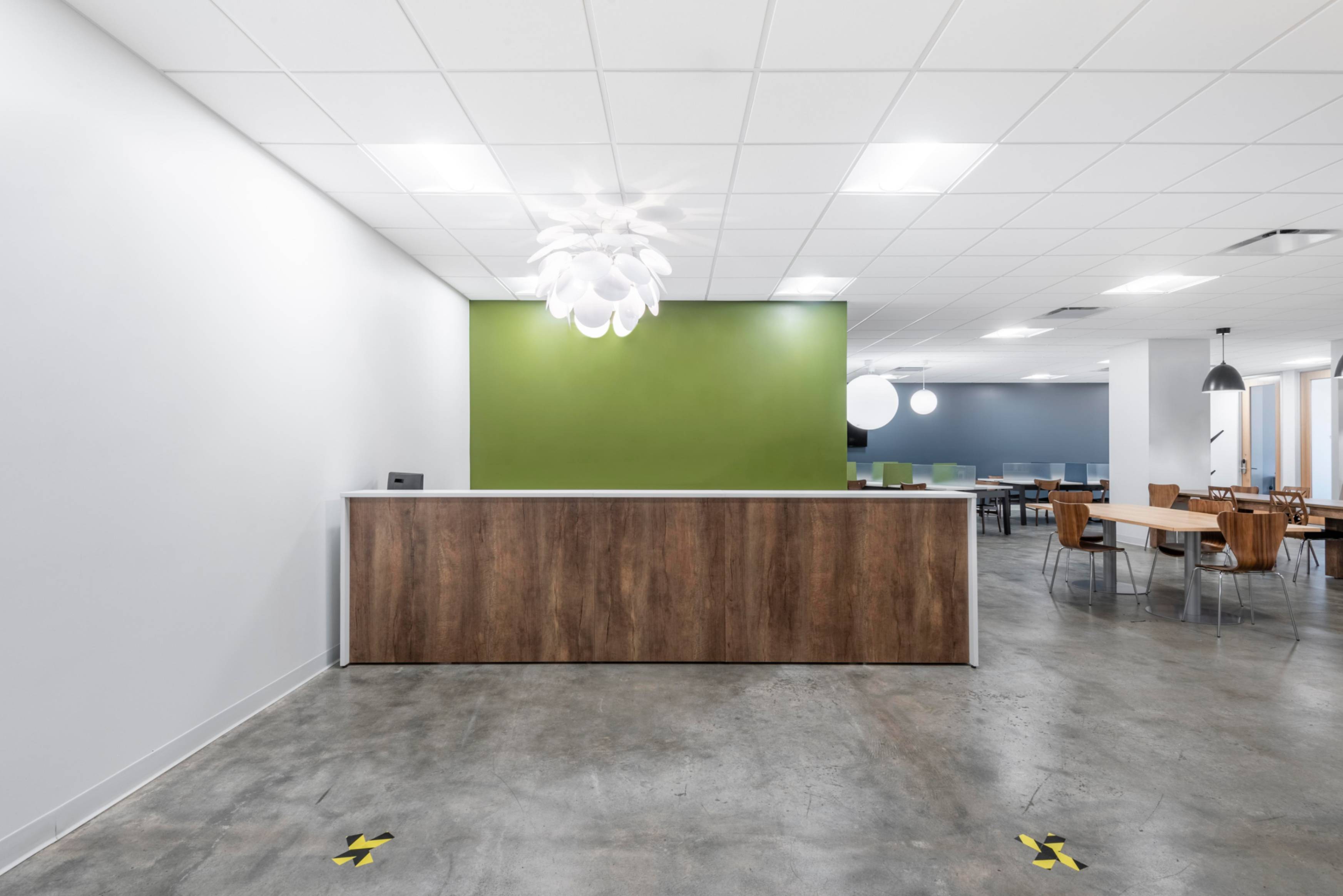Open plan office space for 15 persons in Main Street Open plan office space for 15 persons in Main Street
