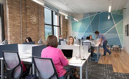 Find office space in Spaces Near North Side for 5 persons with everything taken care of Find office space in Spaces Near North Side for 5 persons with everything taken care of