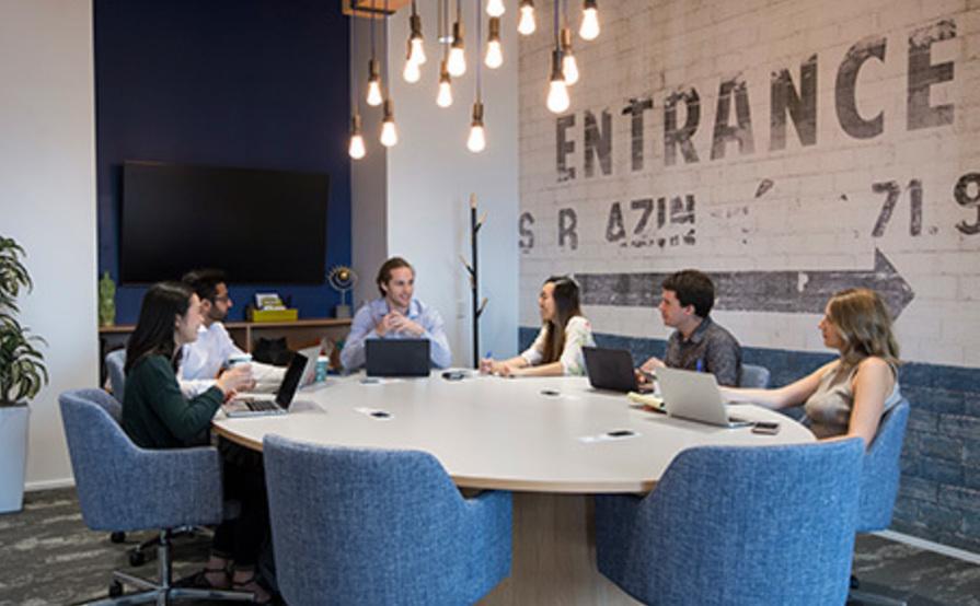 Fully serviced open plan office space for you and your team in Spaces Near North Side Fully serviced open plan office space for you and your team in Spaces Near North Side