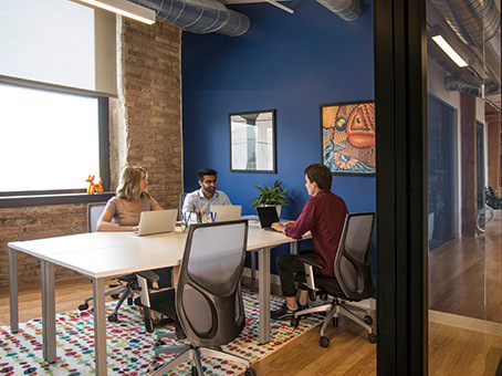 Fully serviced open plan office space for you and your team in Spaces Near North Side Fully serviced open plan office space for you and your team in Spaces Near North Side