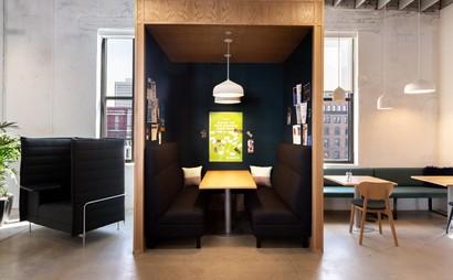 Find a dedicated desk and get down to business in Spaces North Loop Find a dedicated desk and get down to business in Spaces North Loop