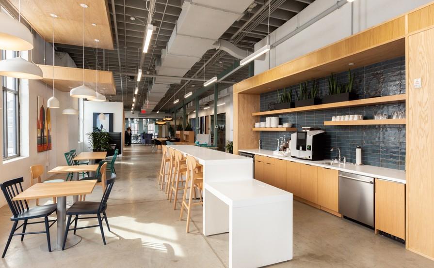 Find a dedicated desk and get down to business in Spaces North Loop