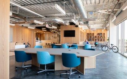Find a dedicated desk and get down to business in Spaces Capitol East District Find a dedicated desk and get down to business in Spaces Capitol East District