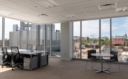 Book open plan office space for businesses of all sizes in Spaces Capitol East District Book open plan office space for businesses of all sizes in Spaces Capitol East District