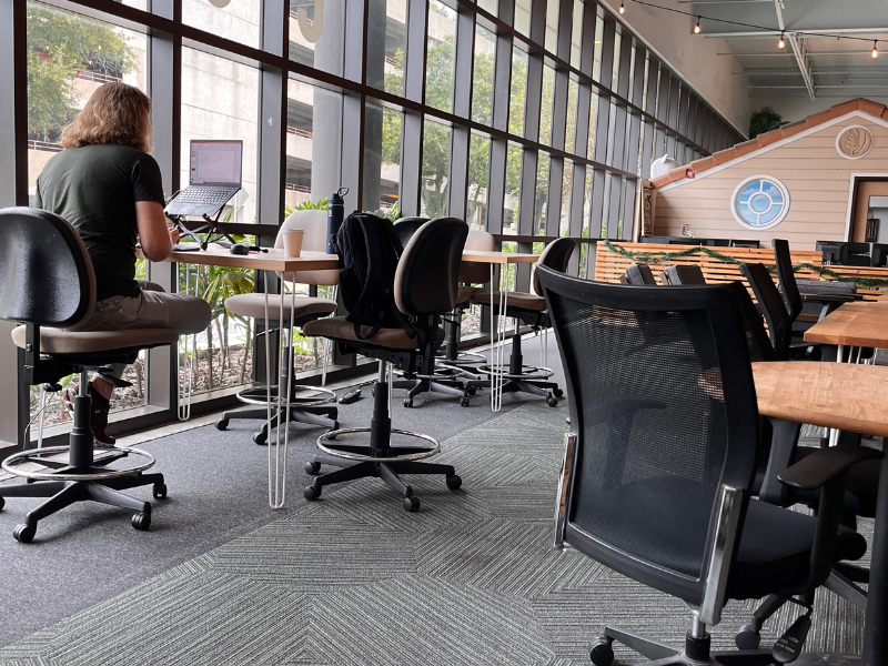 Shared and Dedicated Desk Space Shared and Dedicated Desk Space