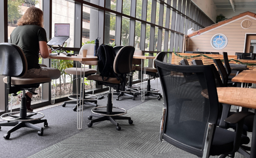 Shared and Dedicated Desk Space Shared and Dedicated Desk Space