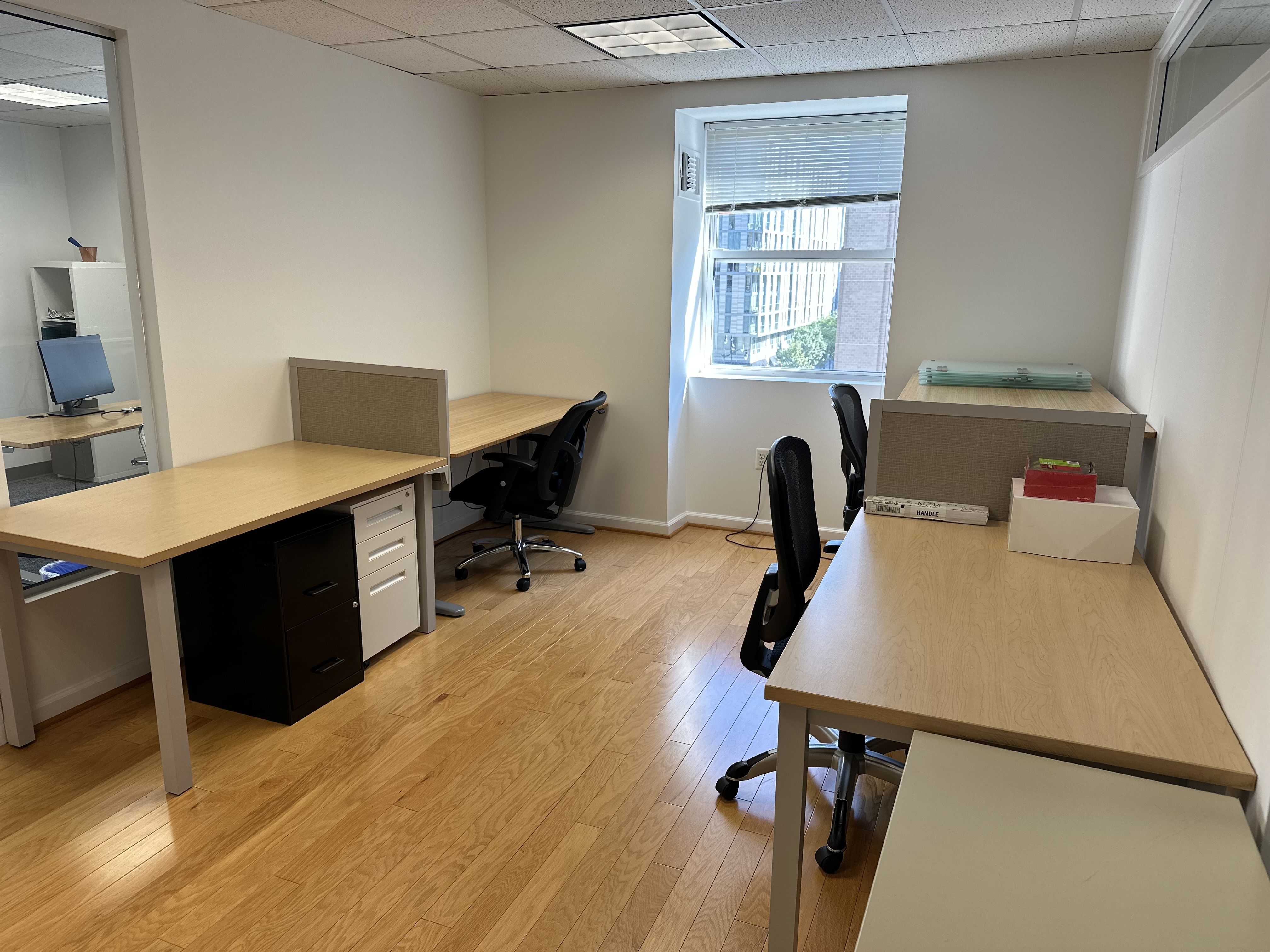 Co-working Hallway Desks