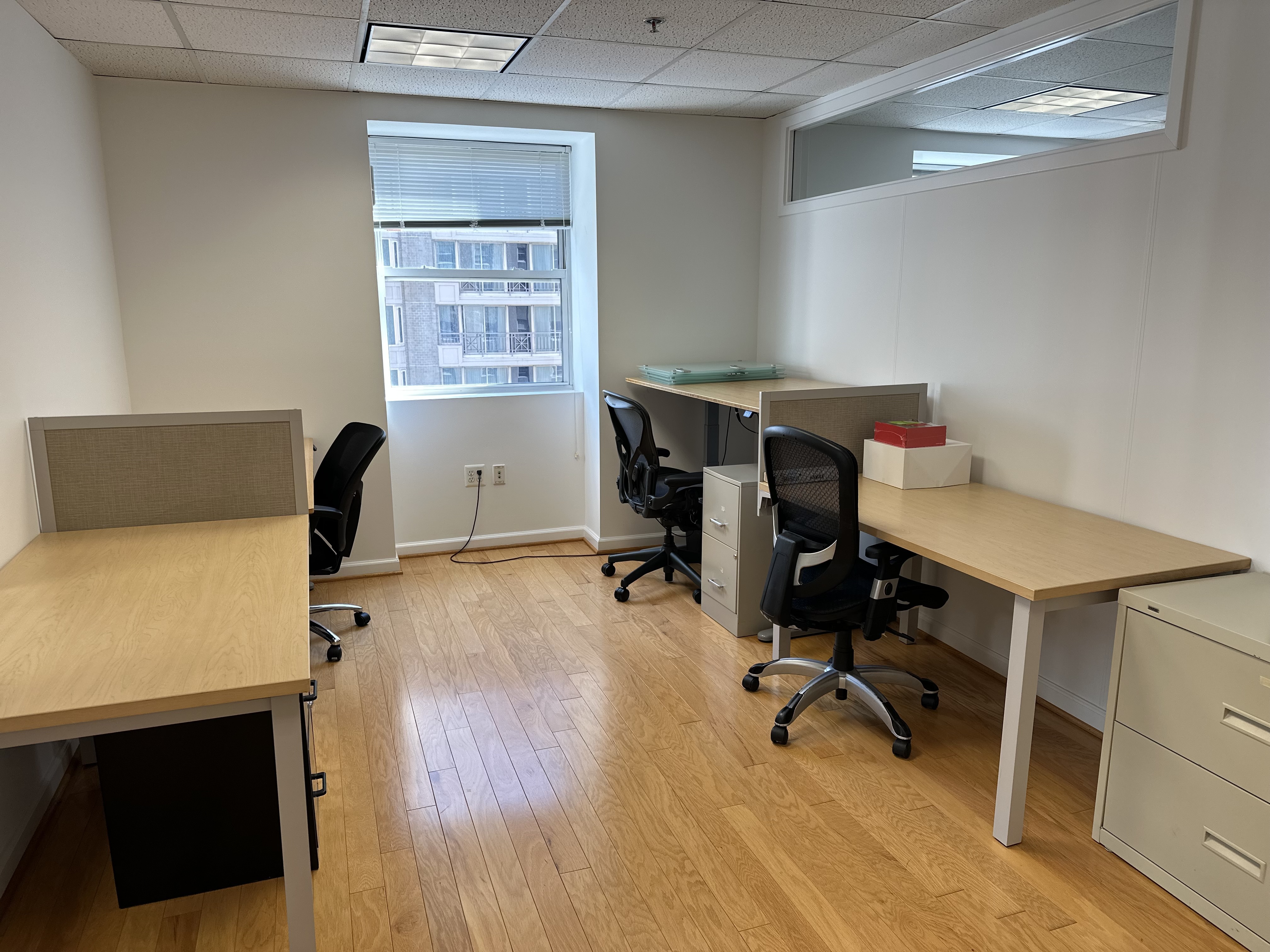 Co-working Hallway Desks