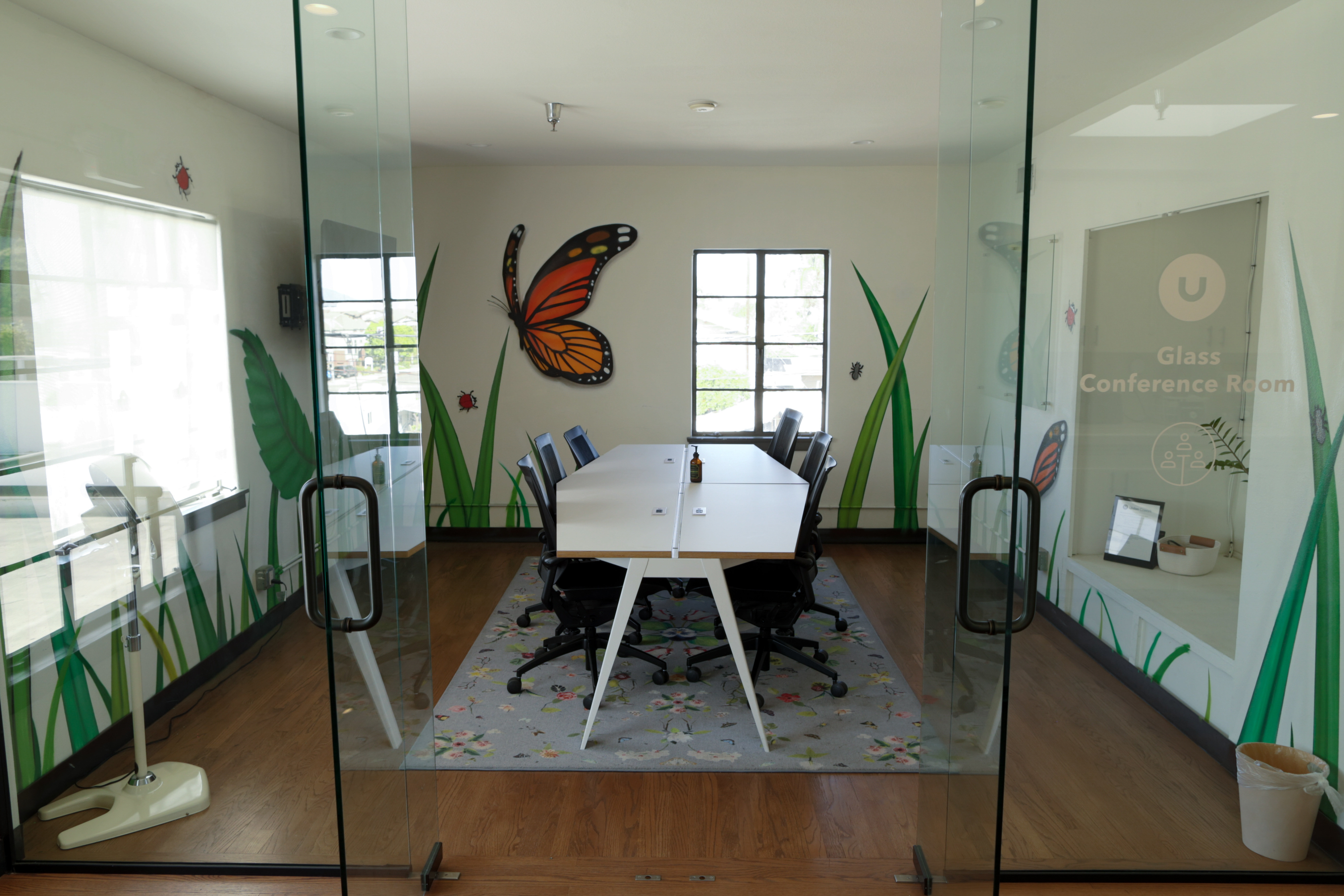 Upstairs Glass Conference Room