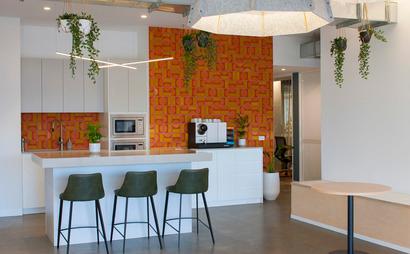 Private Office for 10 in Cremorne with 6 metre high windows Private Office for 10 in Cremorne with 6 metre high windows