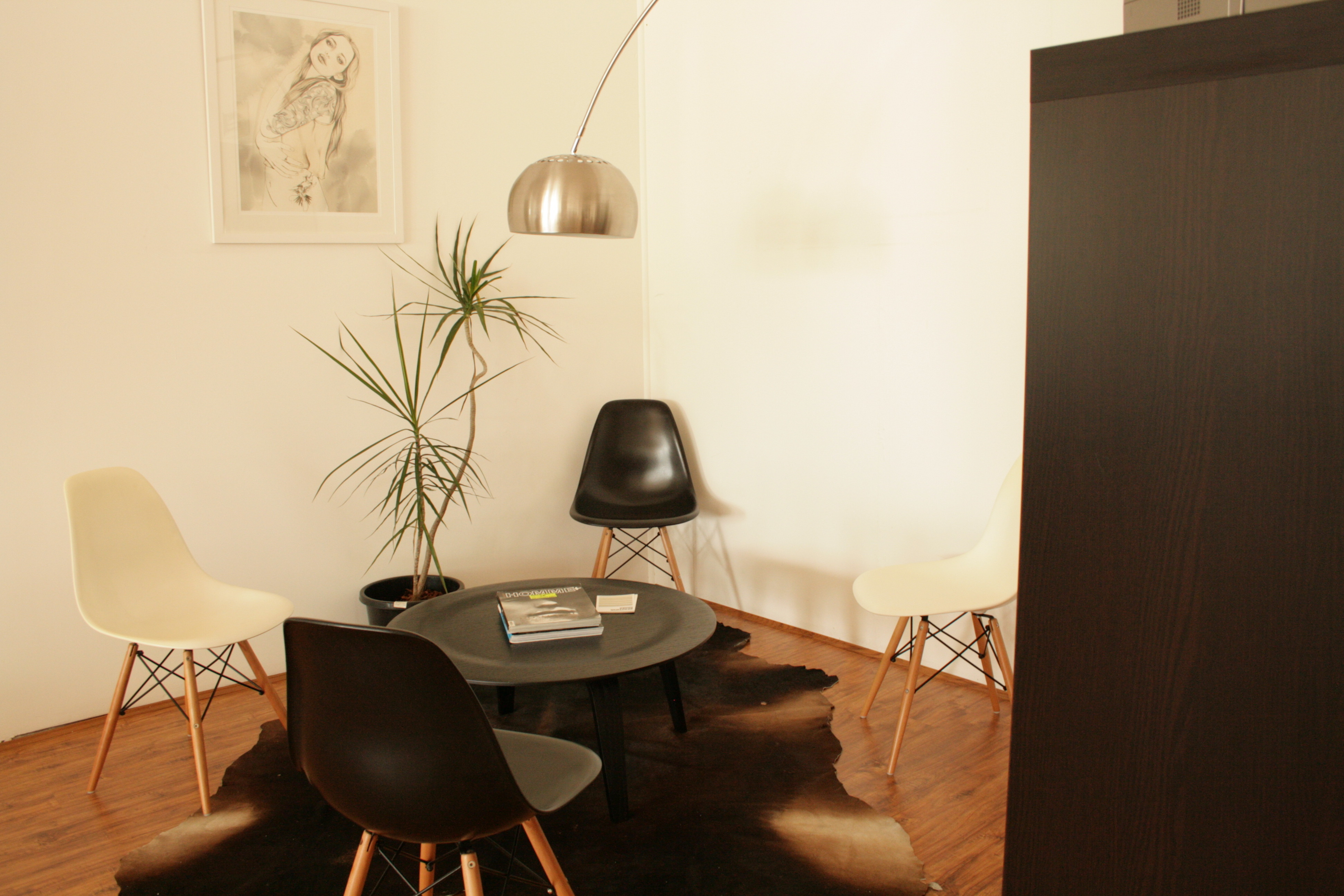 Co-working share, business incubator