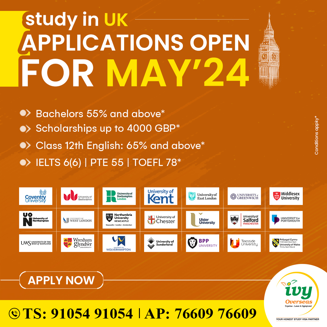 Study in UK consultants in Hyderabad
