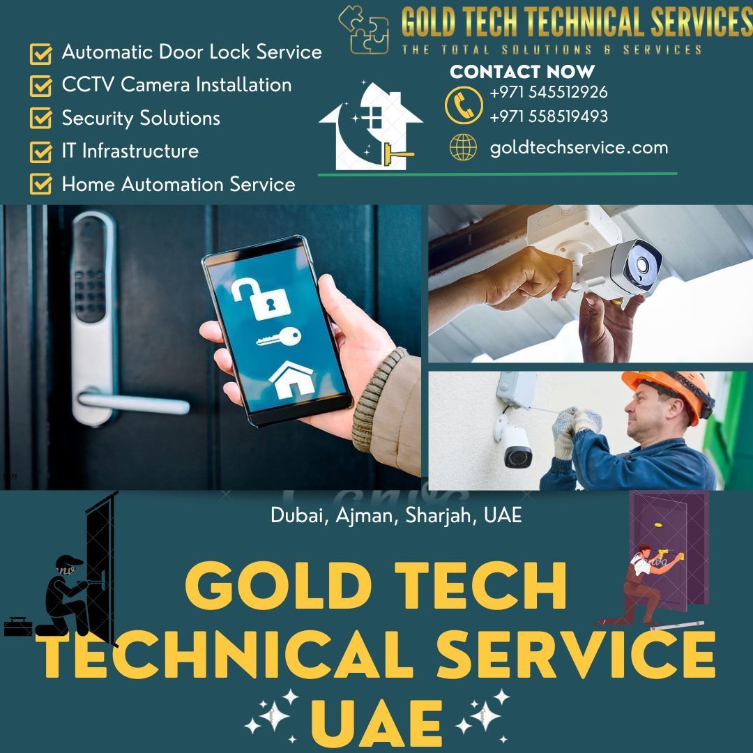 Gold Tech Auto Door Service UAE  +971558519493