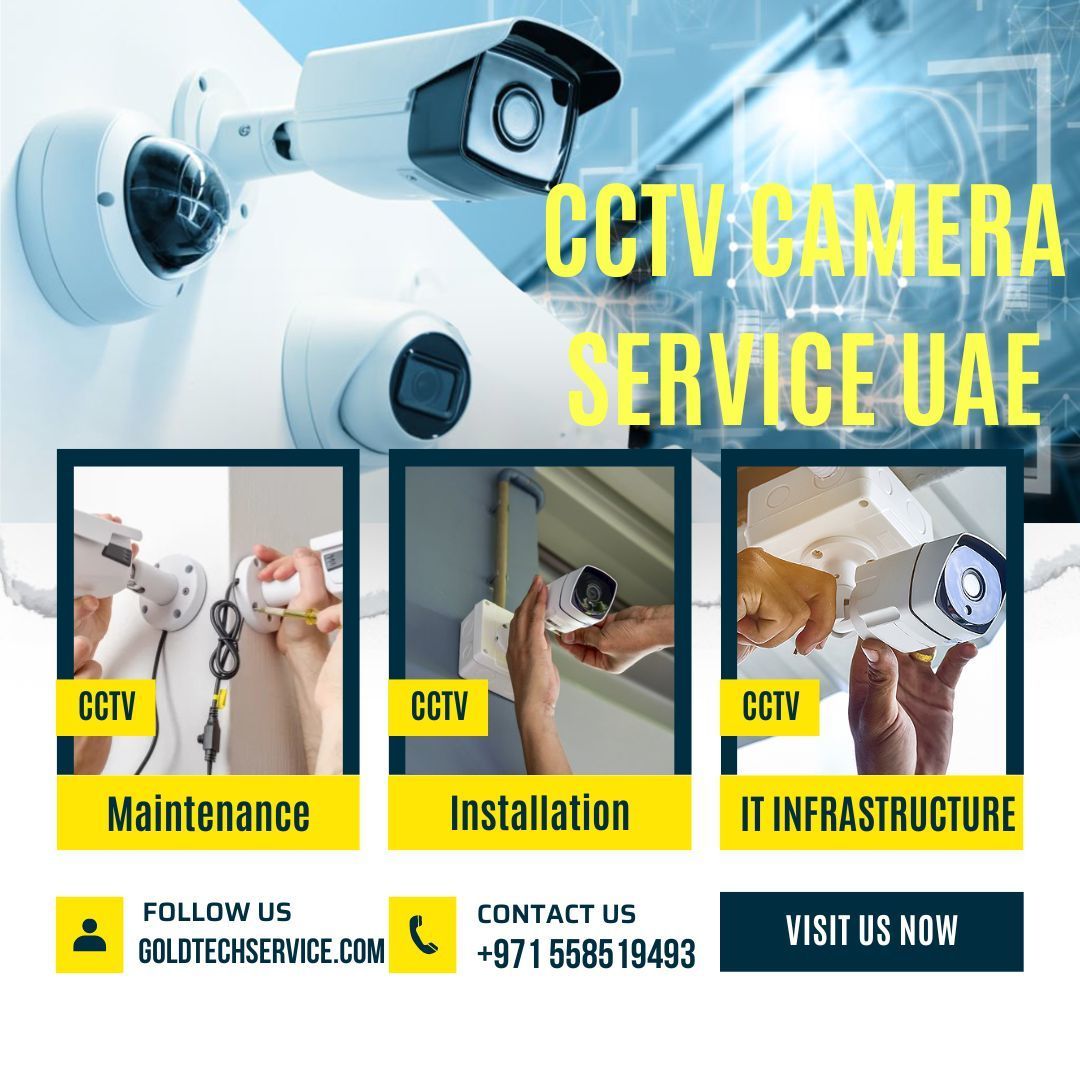 CCTV Camera Installation Service UAE  +971545512926