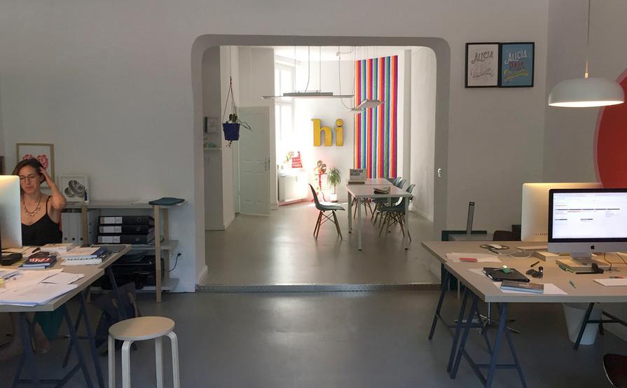 Shared workspace in Berlin Sprengelkiez