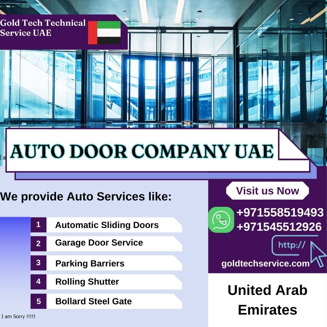 Automatic Garage Door Service UAE  0558519493