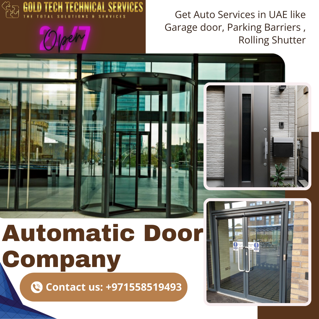 Automatic Door Service in UAE  0558519493
