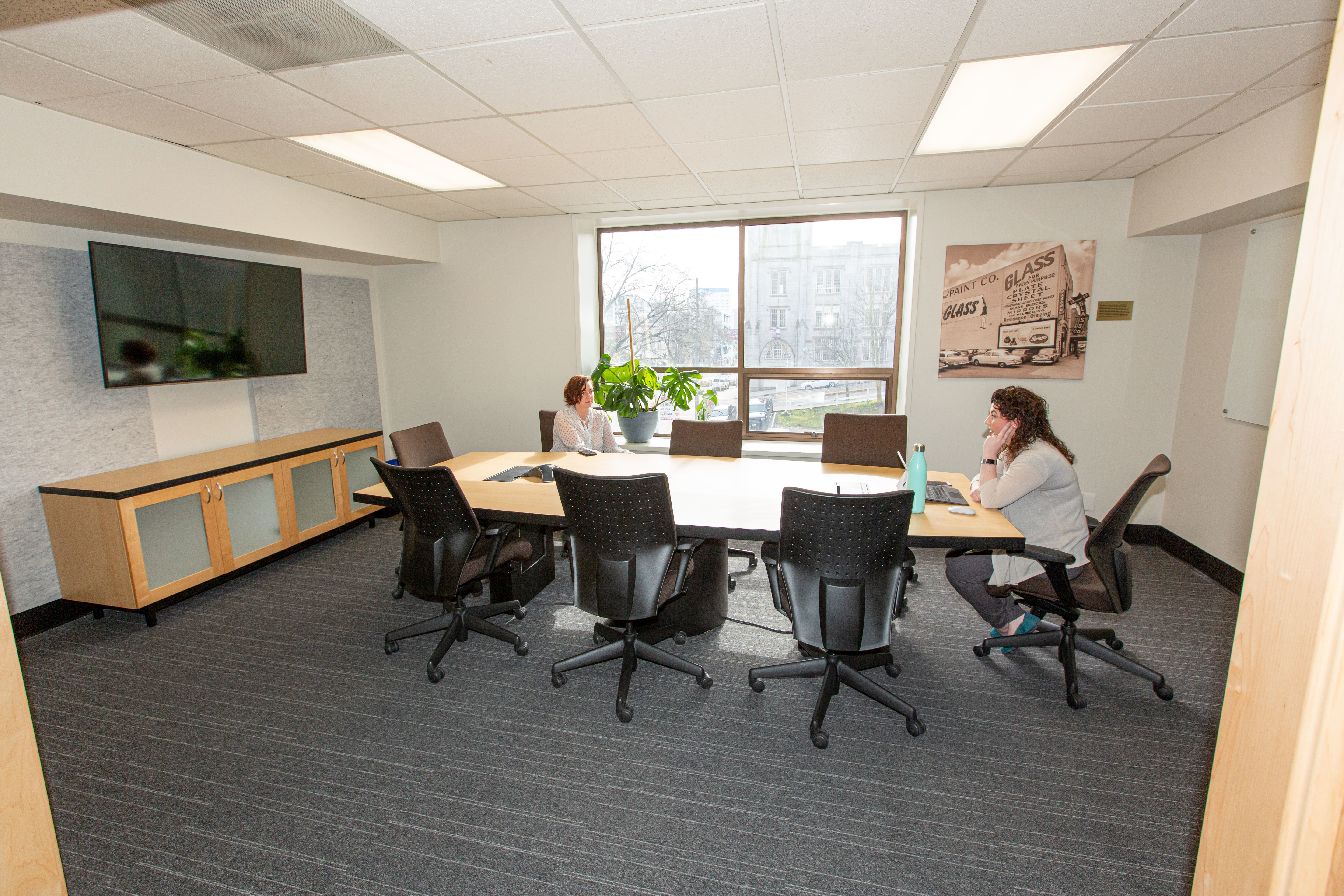 BNB Glass Board Room