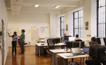 Casual standing desk