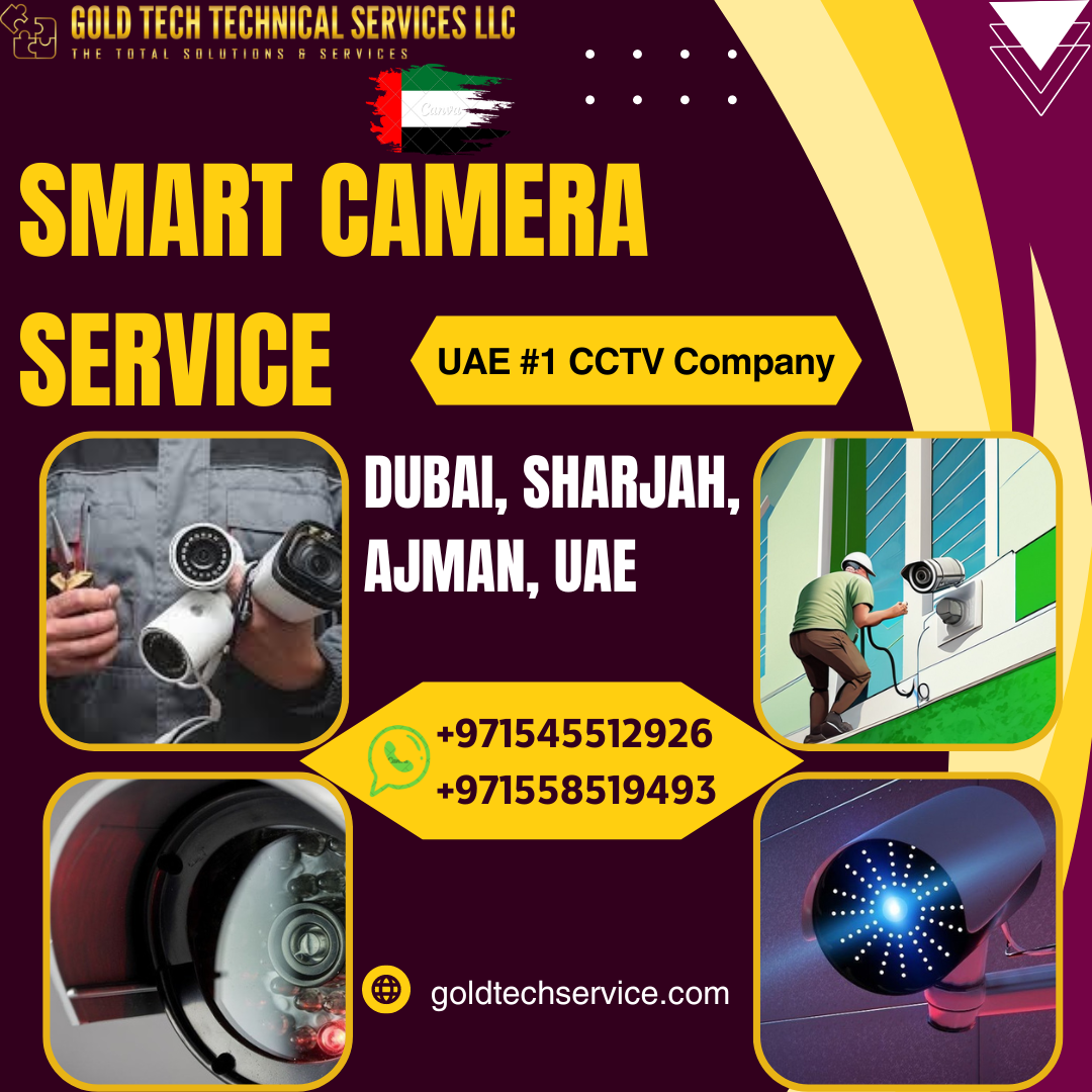 CCTV Camera Installation Service Dubai, UAE  2024
