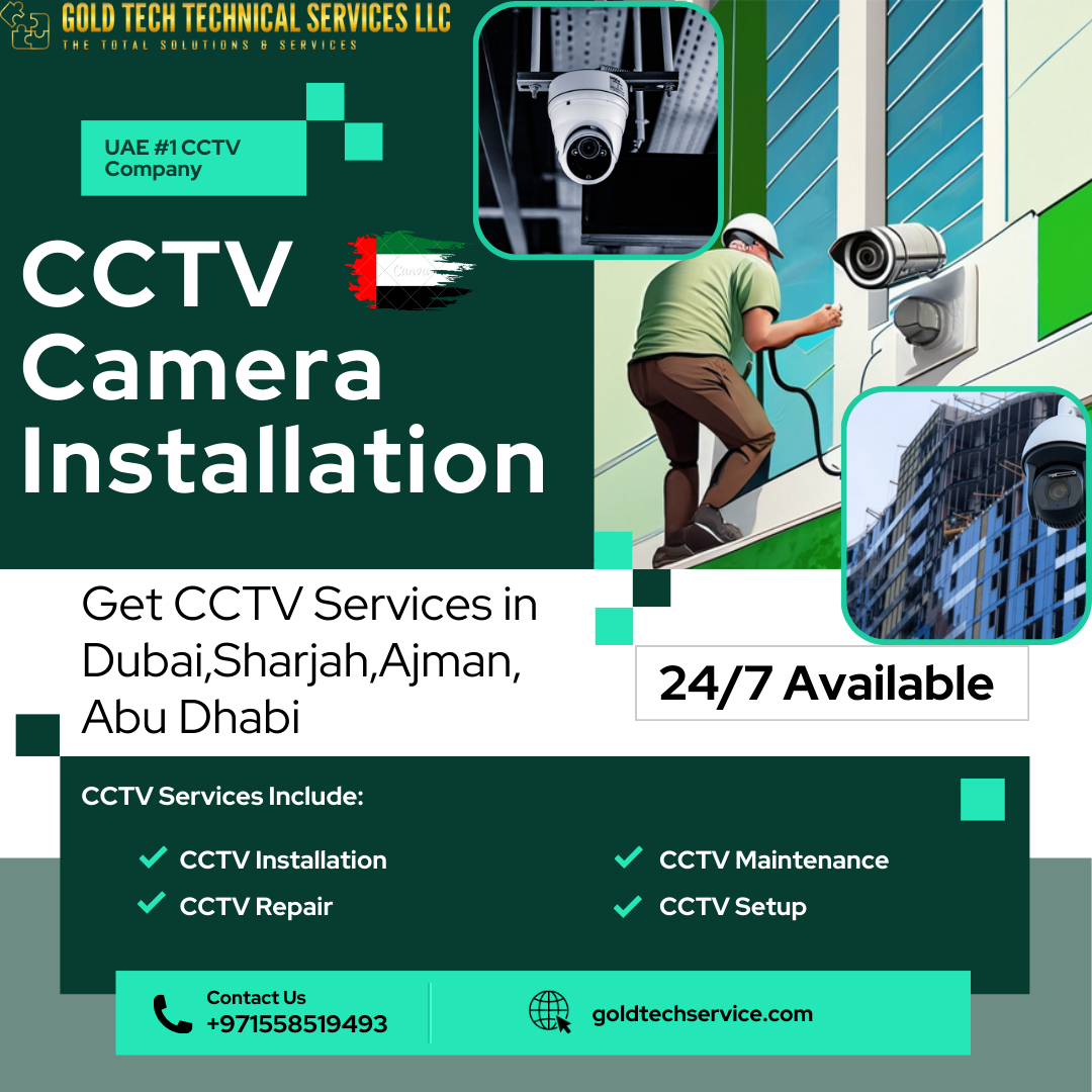 CCTV Camera Installation Service UAE 0545512926