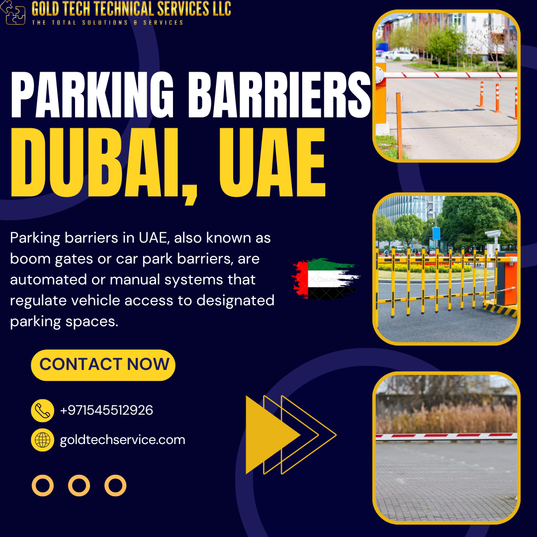 Parking Barrier In Dubai, UAE  +971558519493
