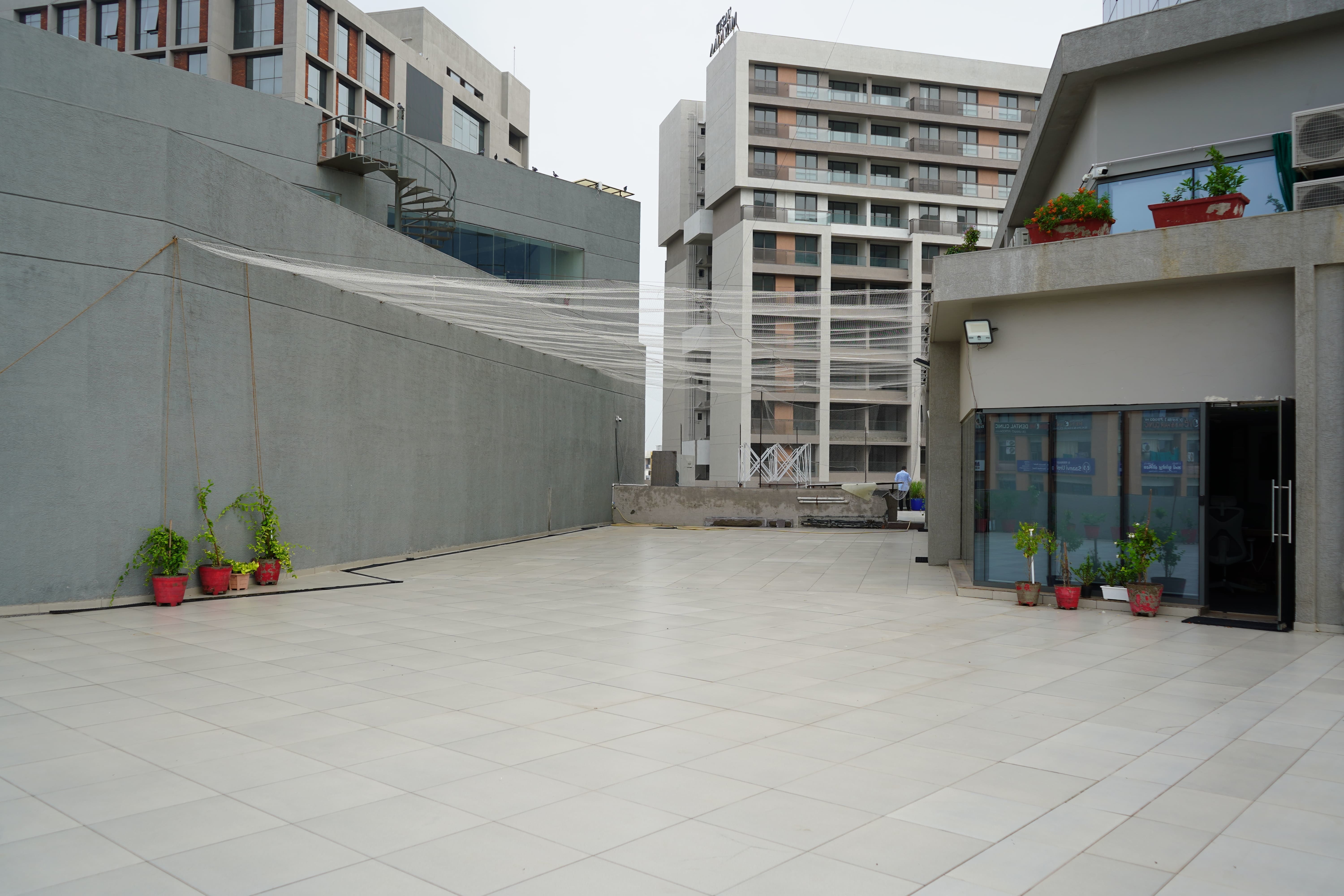 Beautiful co-working space with open terrace