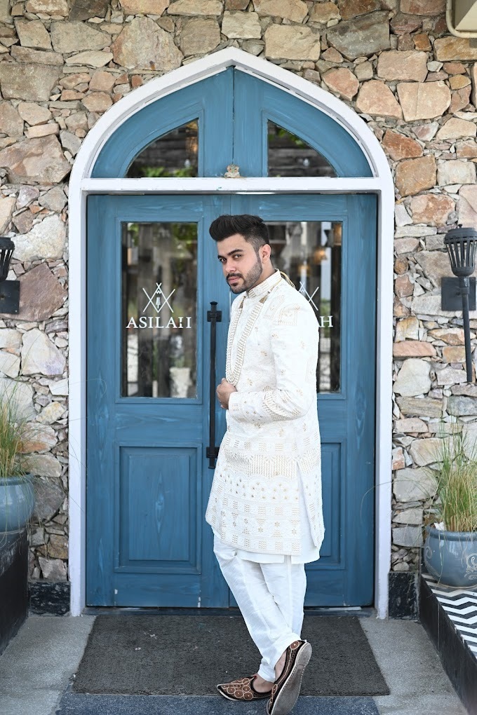 Akash Textile: Your go-to destination for Pre-wedding dresses and Sherwanis on rent in Jaipur