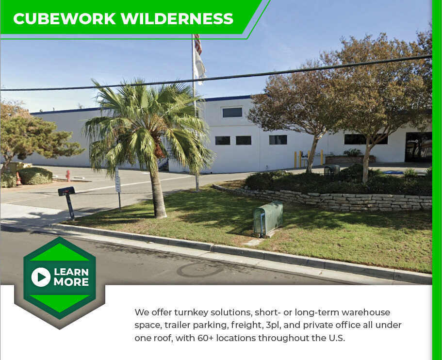 Flexible Office Space at Cubework with no hidden fees -Wilderness, CA