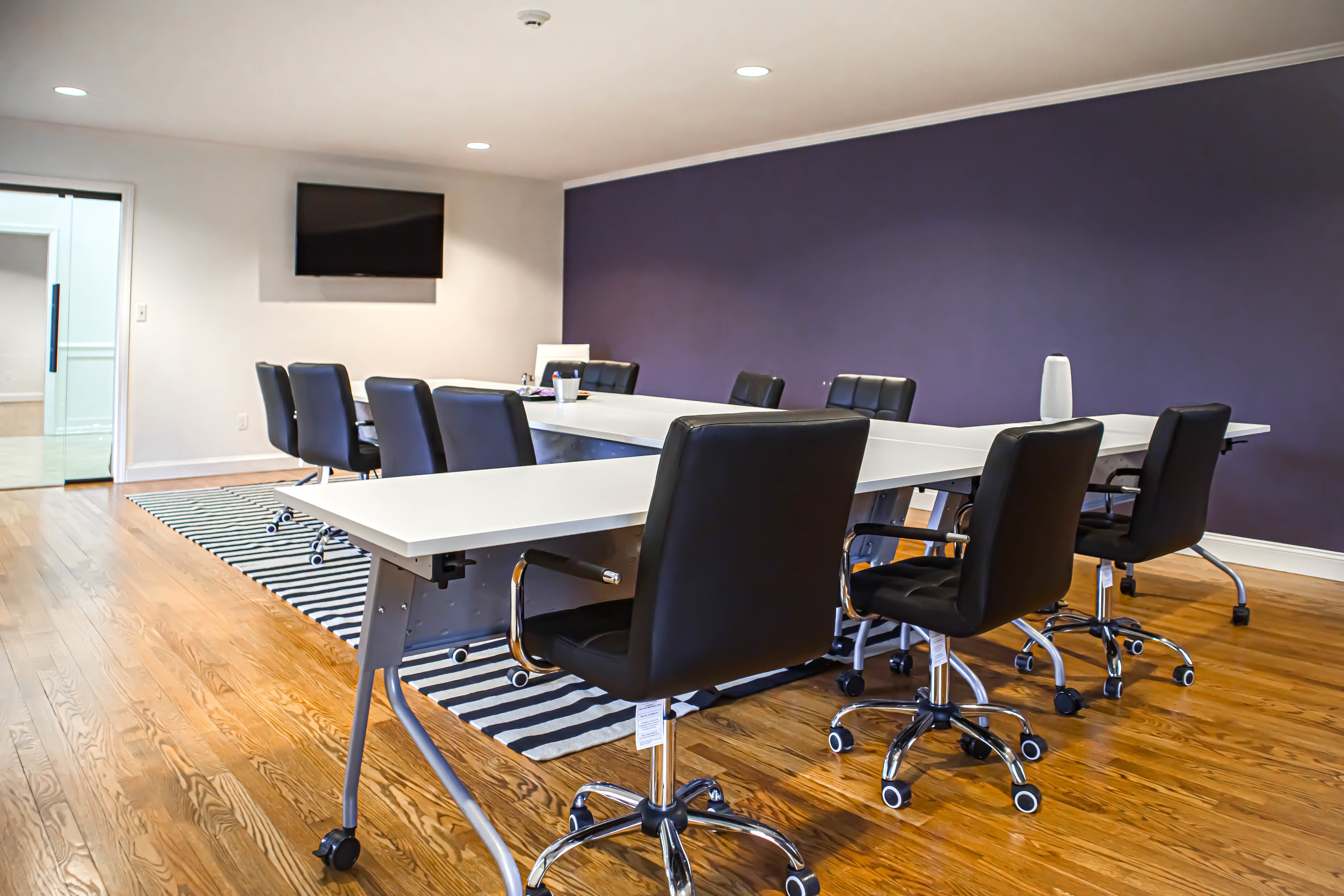 “Ariel” -  Fully Equipped Modern Conference Room and Creative Meeting Space in Cheshire CT  