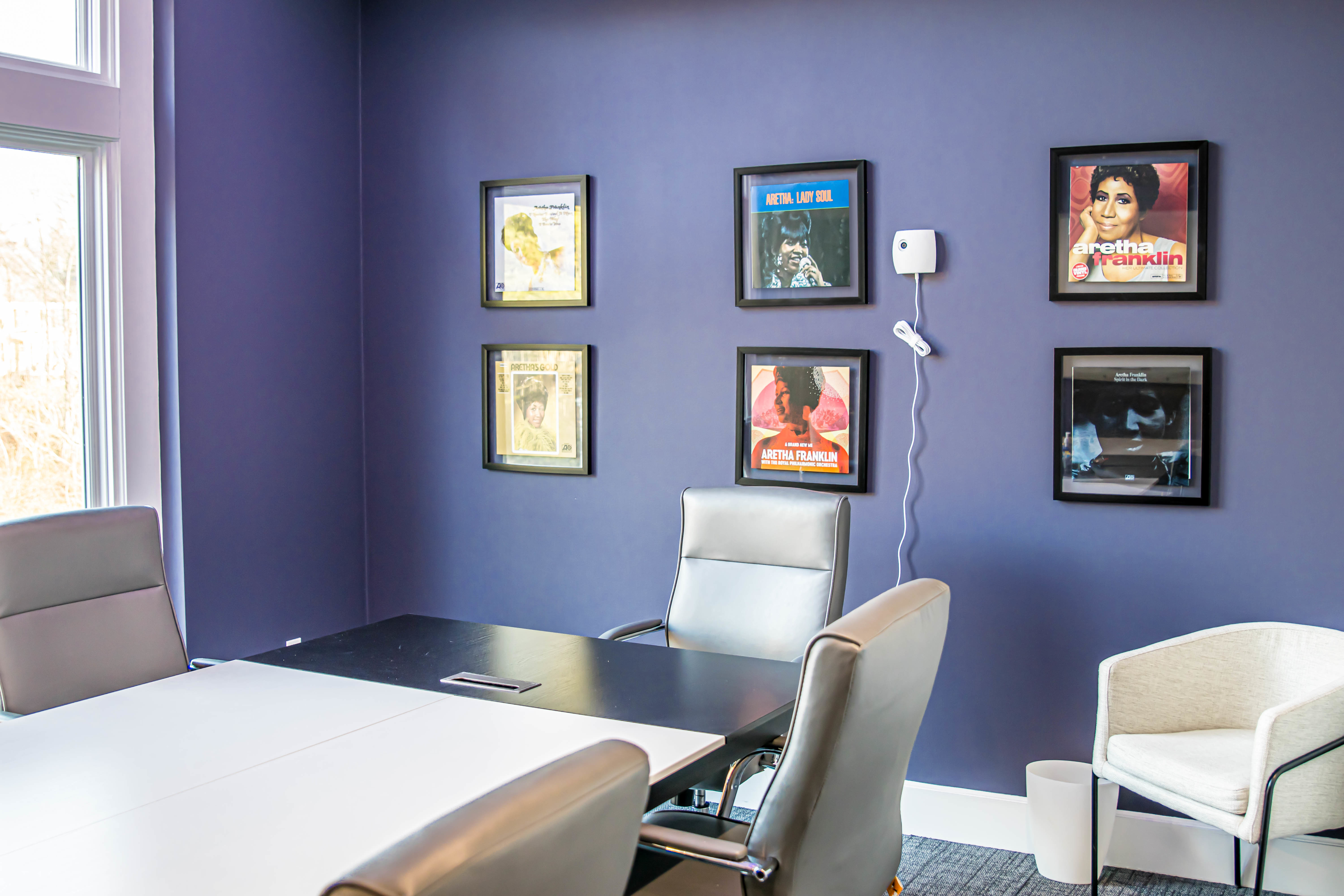 “Aretha” - Fully Equipped Modern Conference Room and Creative Meeting Space in Cheshire CT  