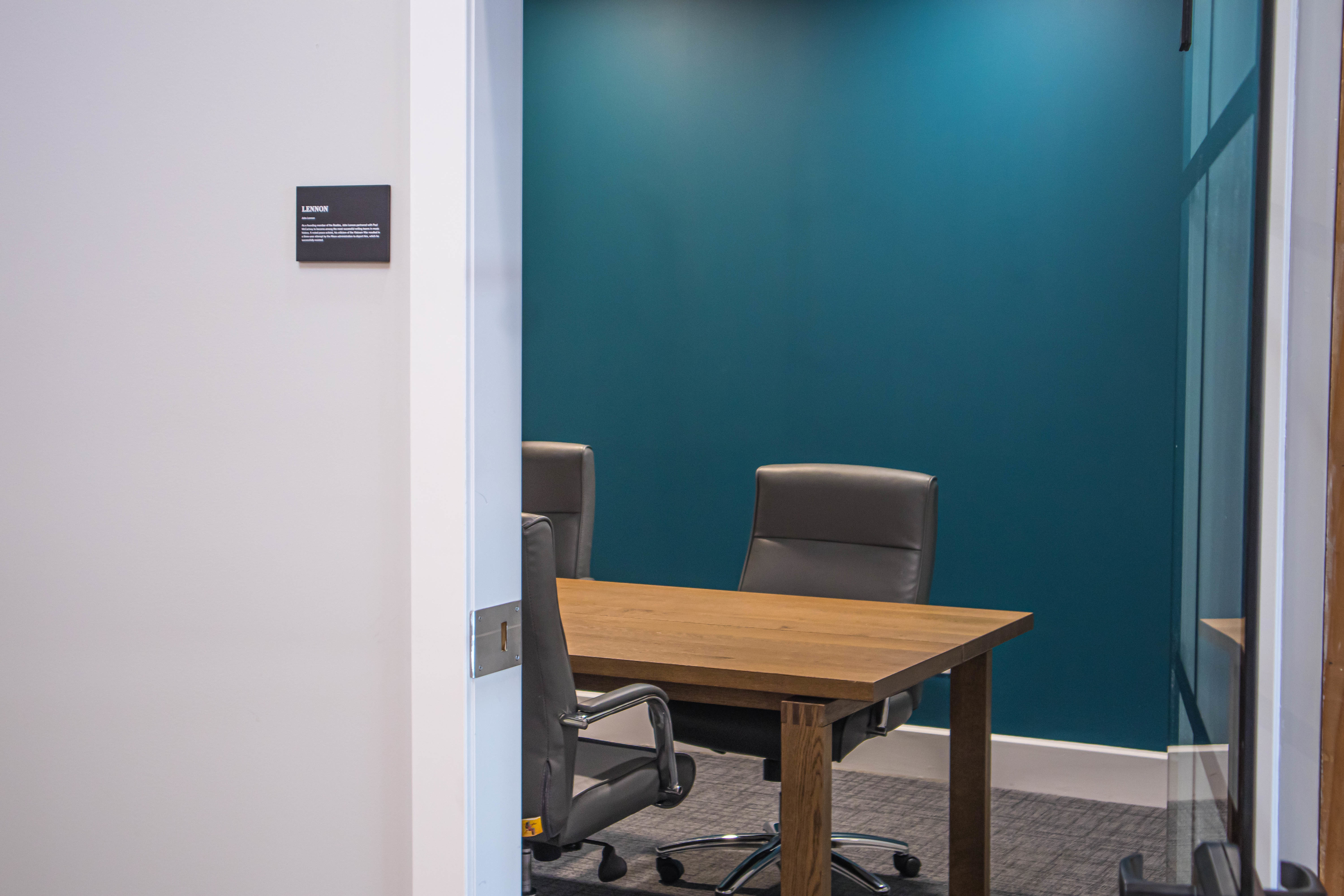 “Lennon” -  Equipped Modern Conference Room and Creative Meeting Space in Cheshire CT  