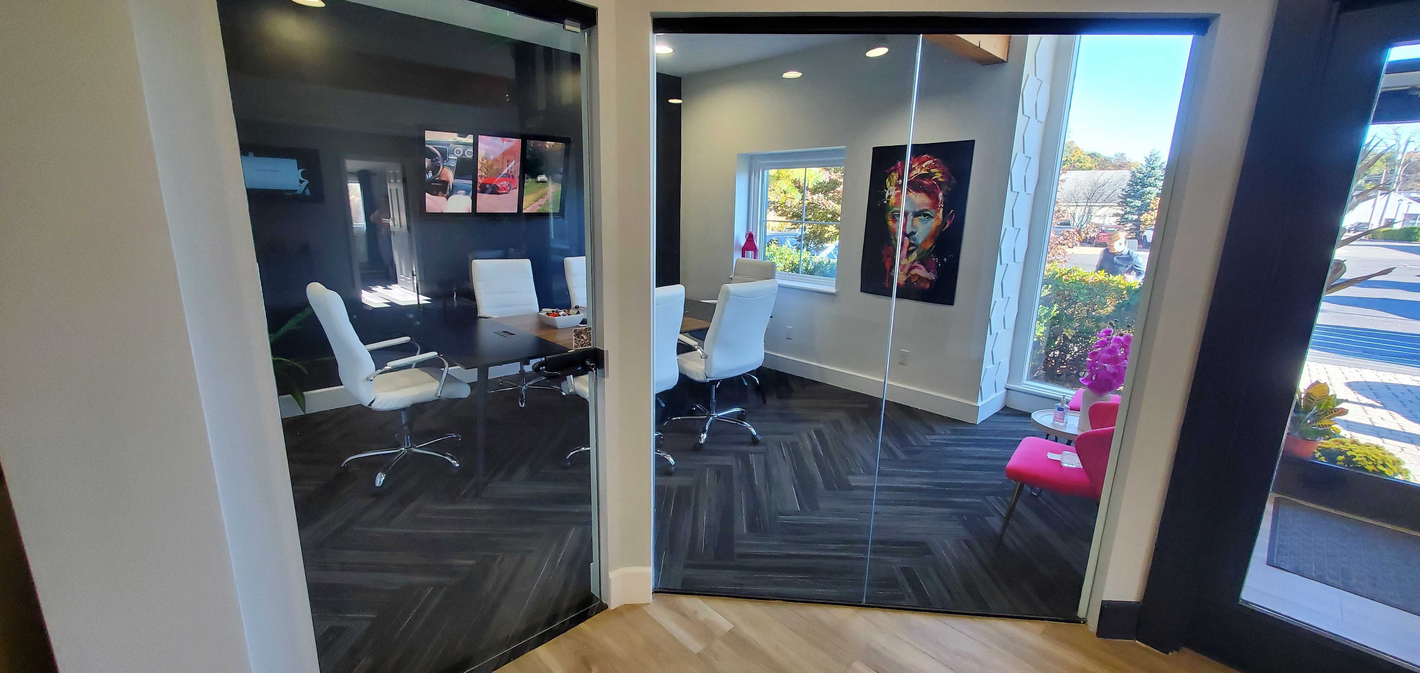 “Bowie” - Small Fully Equipped Modern Conference Room and Creative Meeting Space in Cheshire CT