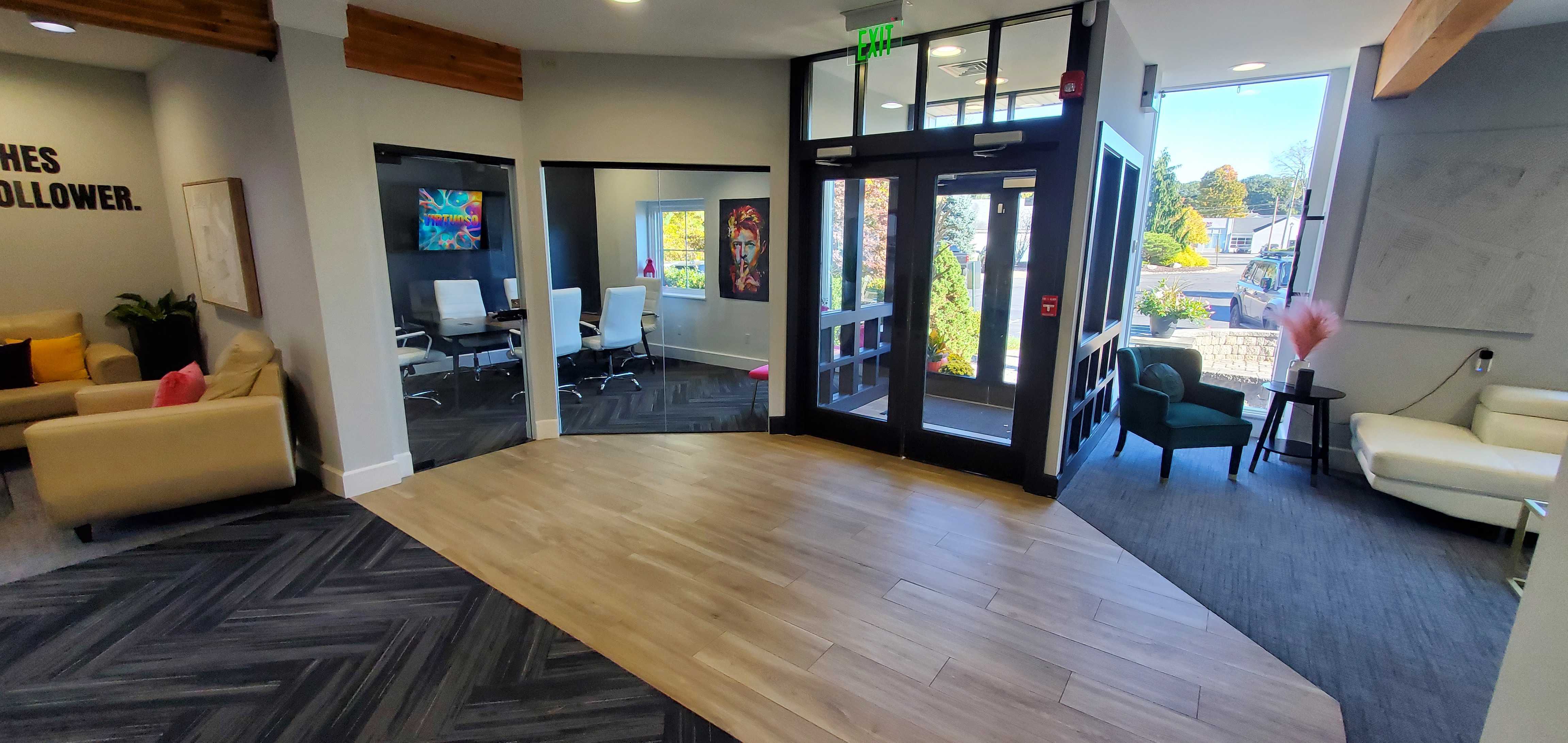“Bowie” - Small Fully Equipped Modern Conference Room and Creative Meeting Space in Cheshire CT