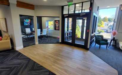 “Bowie” - Small Fully Equipped Modern Conference Room and Creative Meeting Space in Cheshire CT “Bowie” - Small Fully Equipped Modern Conference Room and Creative Meeting Space in Cheshire CT
