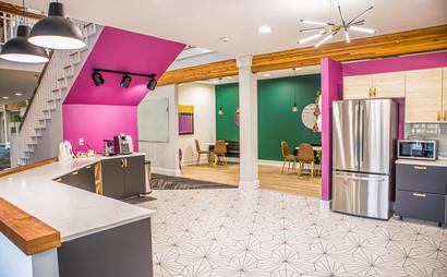 “Bowie” - Small Fully Equipped Modern Conference Room and Creative Meeting Space in Cheshire CT “Bowie” - Small Fully Equipped Modern Conference Room and Creative Meeting Space in Cheshire CT