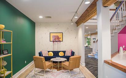 “Bowie” - Small Fully Equipped Modern Conference Room and Creative Meeting Space in Cheshire CT “Bowie” - Small Fully Equipped Modern Conference Room and Creative Meeting Space in Cheshire CT