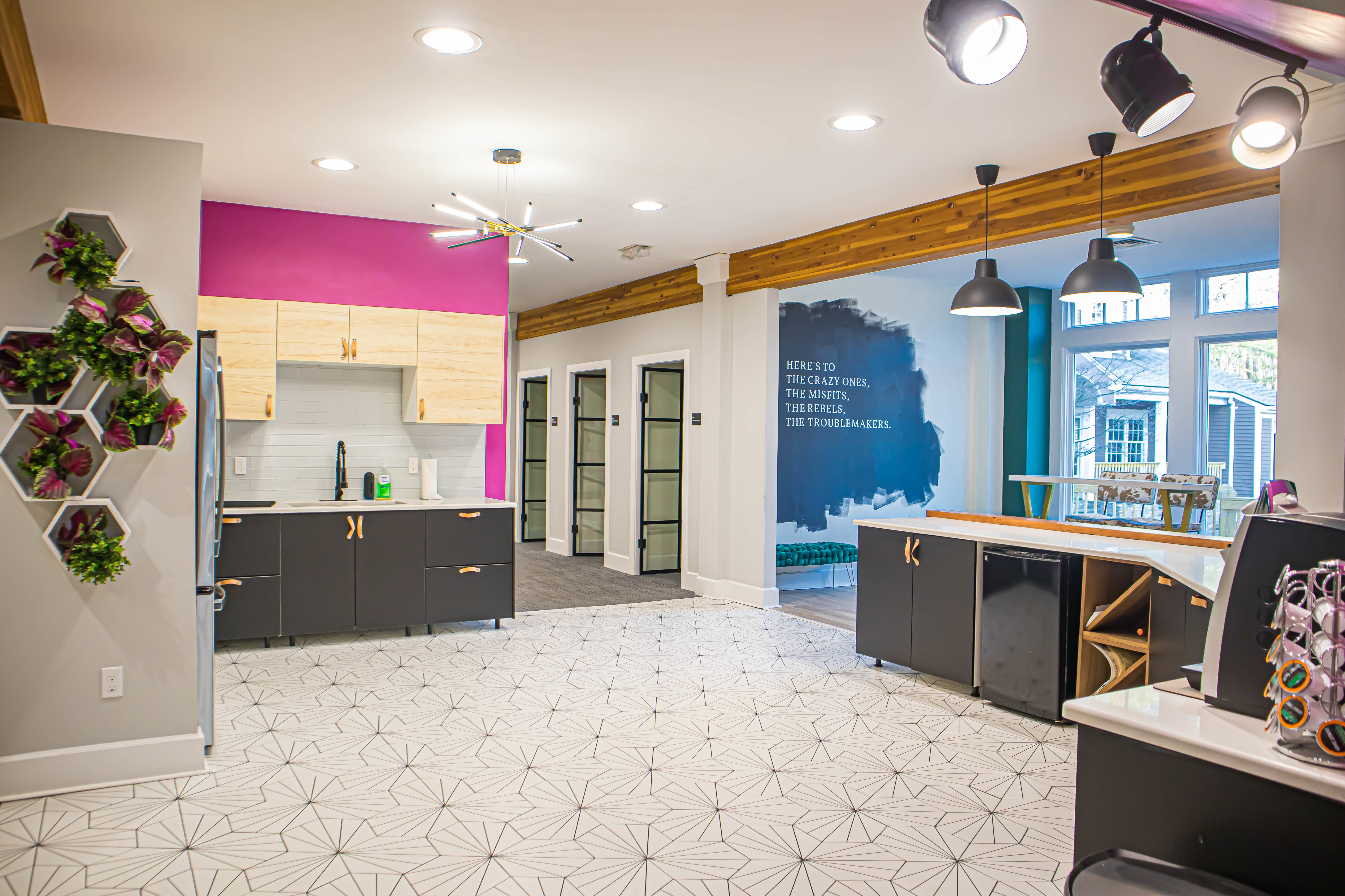 “Lennon” -  Equipped Modern Conference Room and Creative Meeting Space in Cheshire CT  